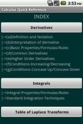 download Calculus Quick Reference apk